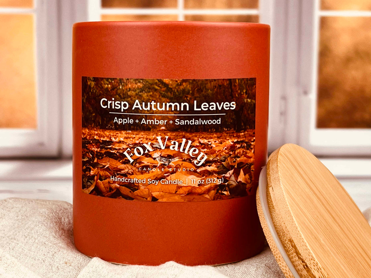 Crisp Autumn Leaves Candle