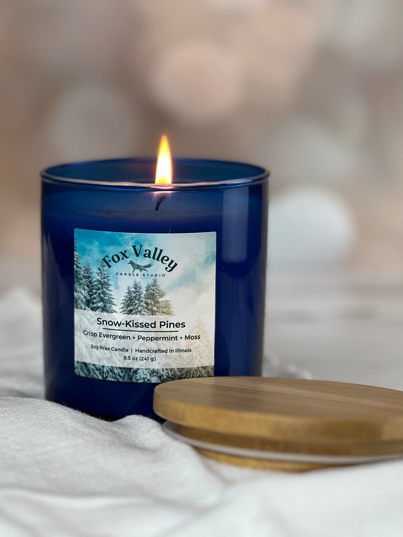 Snow-Kissed Pines Candle
