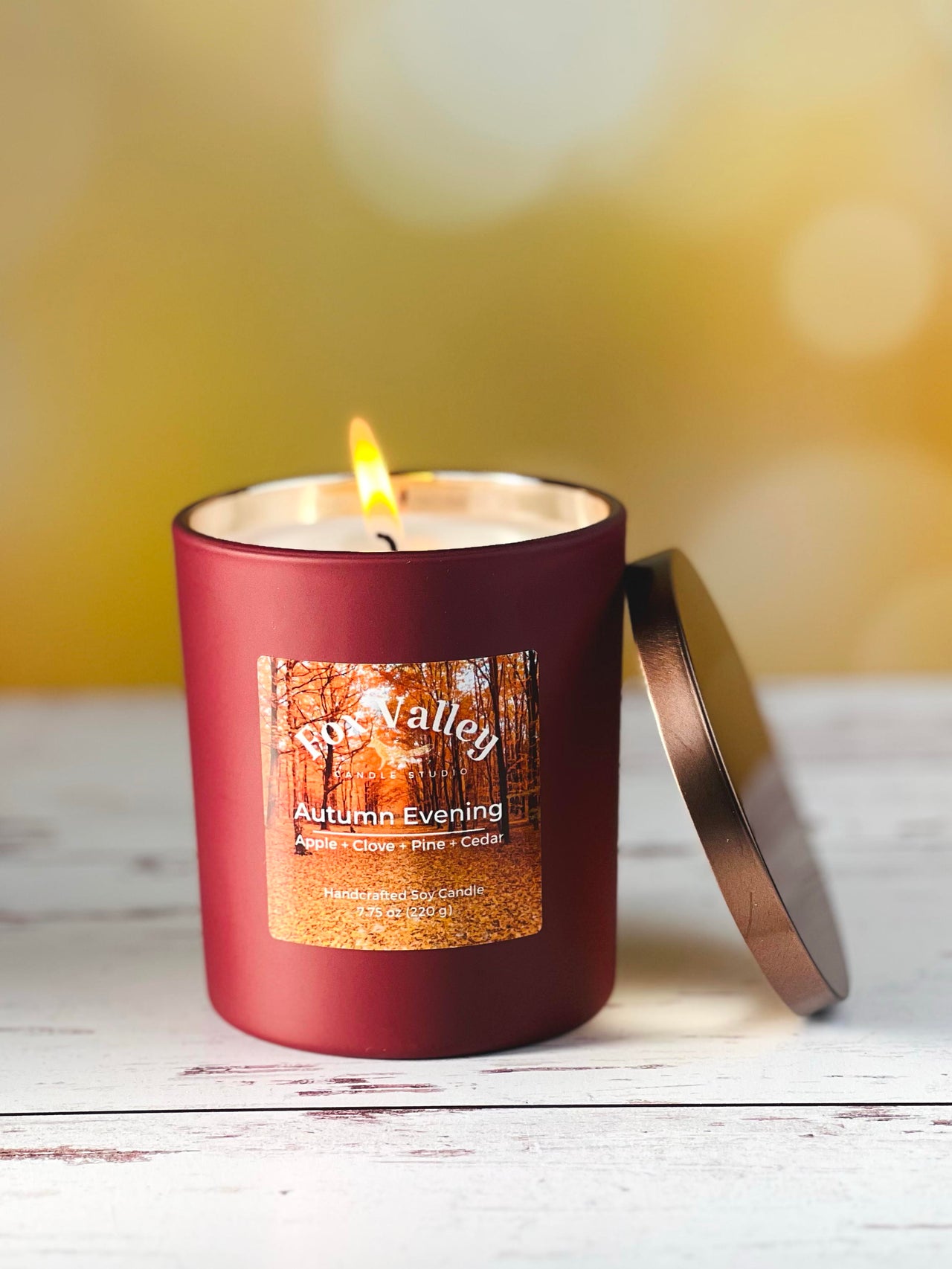 Autumn Evening Candle