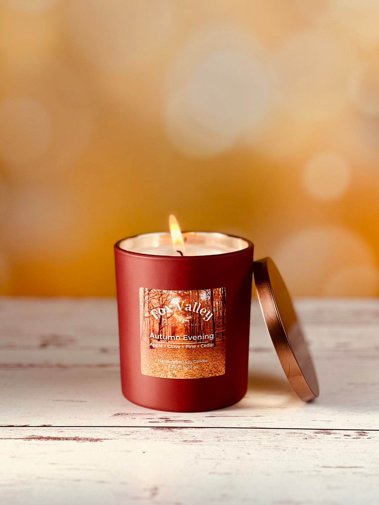 Autumn Evening (Apple • Clove • Pine • Cedar) 7.75 oz Candle