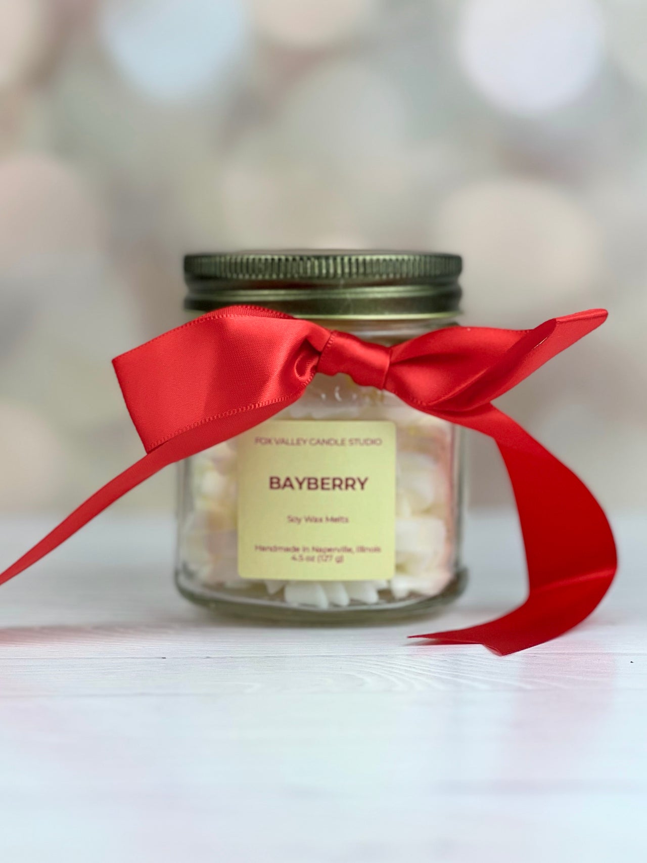 Bayberry Wax Melts (Glass Mason Jar)