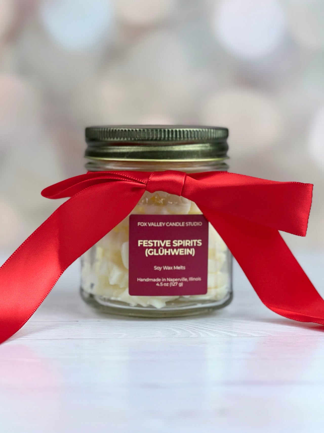Festive Spirits (Glühwein) Wax Melts (Glass Mason Jar)