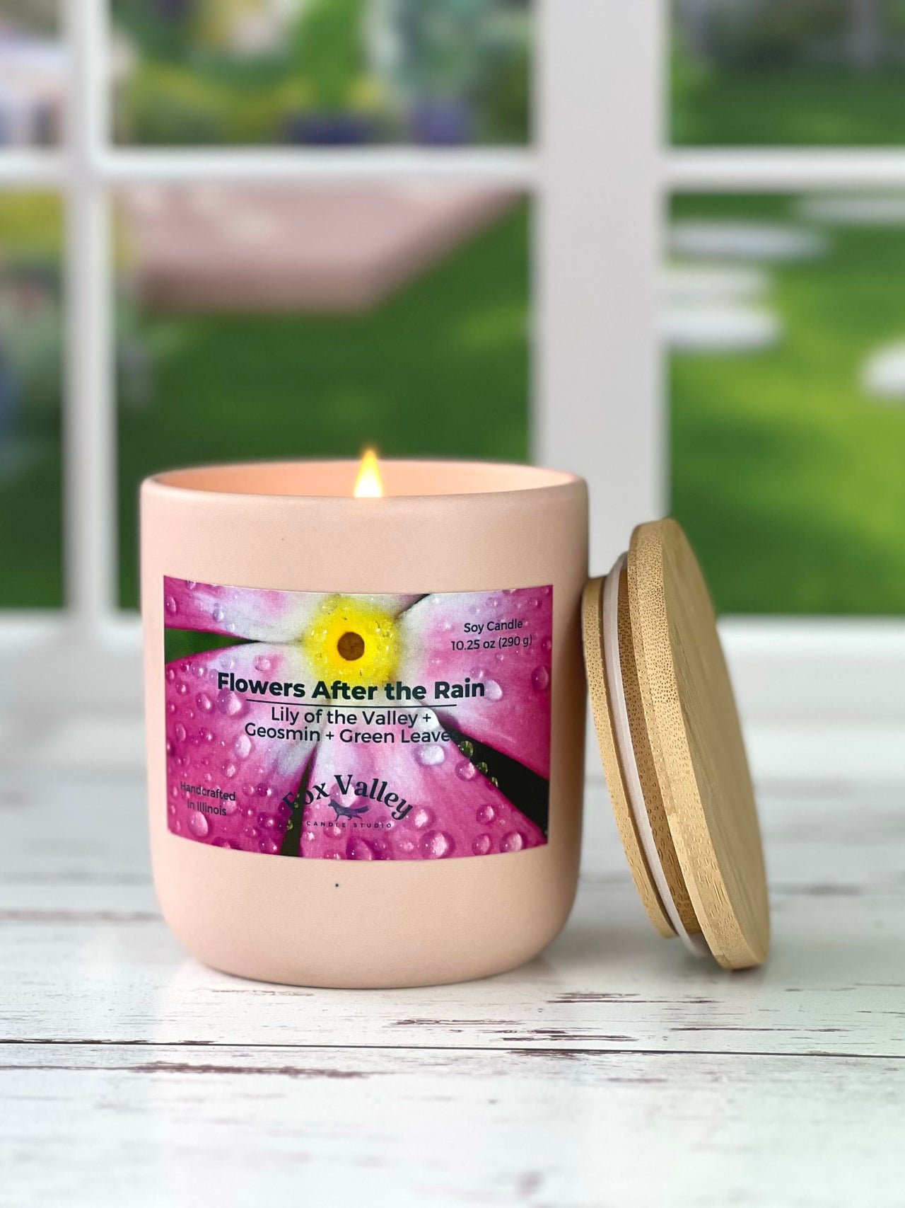 Flowers After the Rain Candle