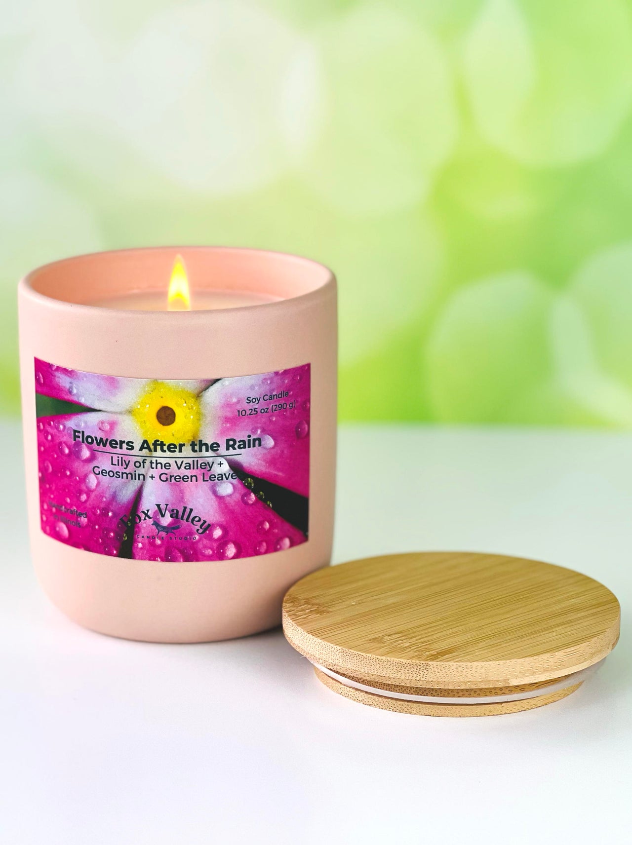 Flowers After the Rain Candle