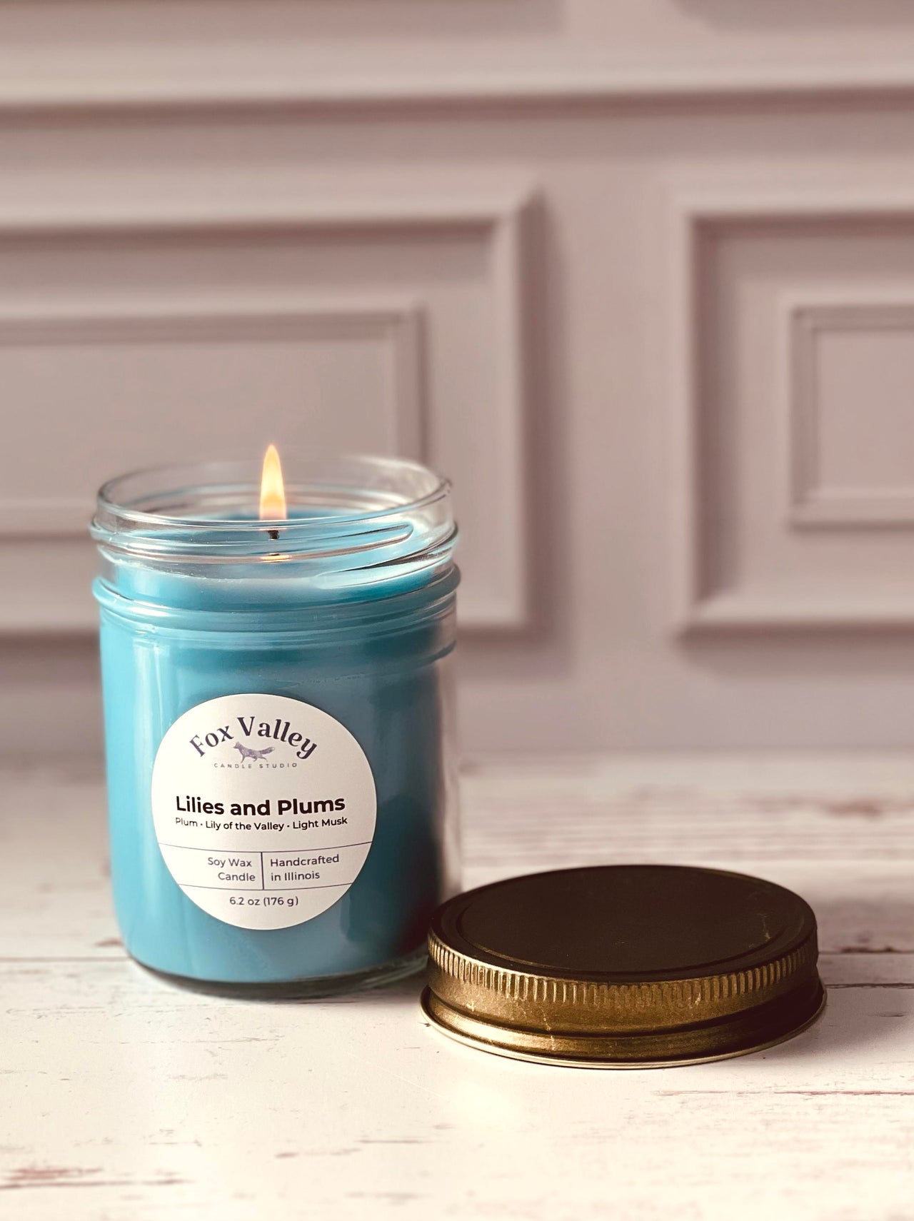 Lilies and Plums Candle