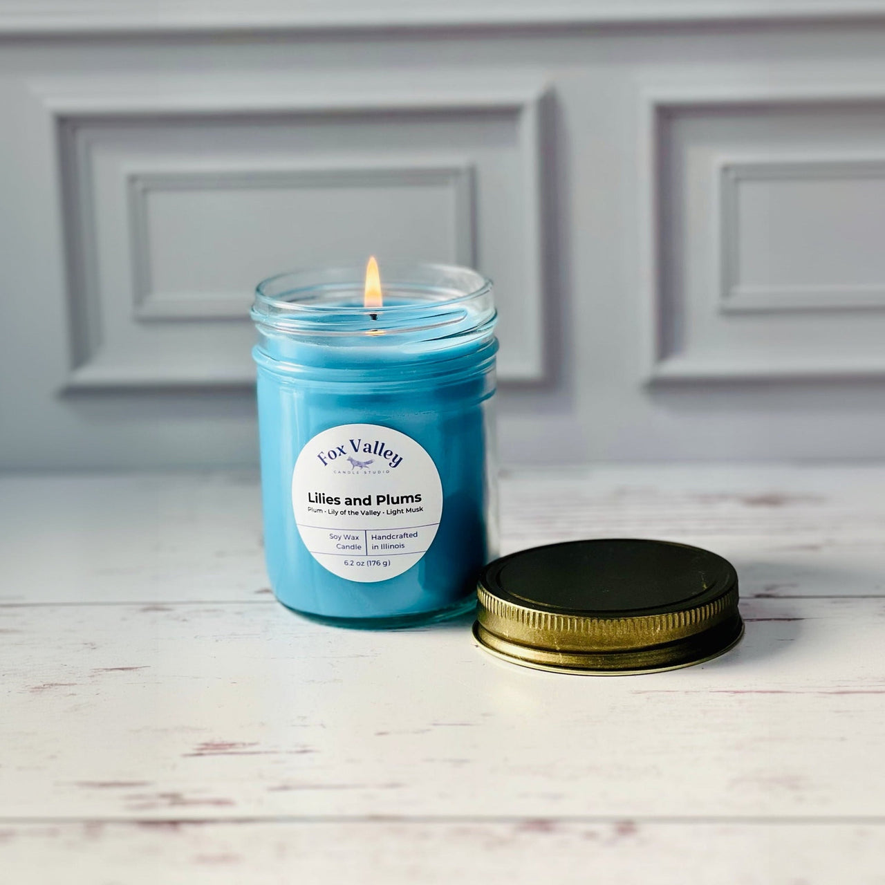 Lilies and Plums (Plum • Lily of the Valley • Light Musk) Candle