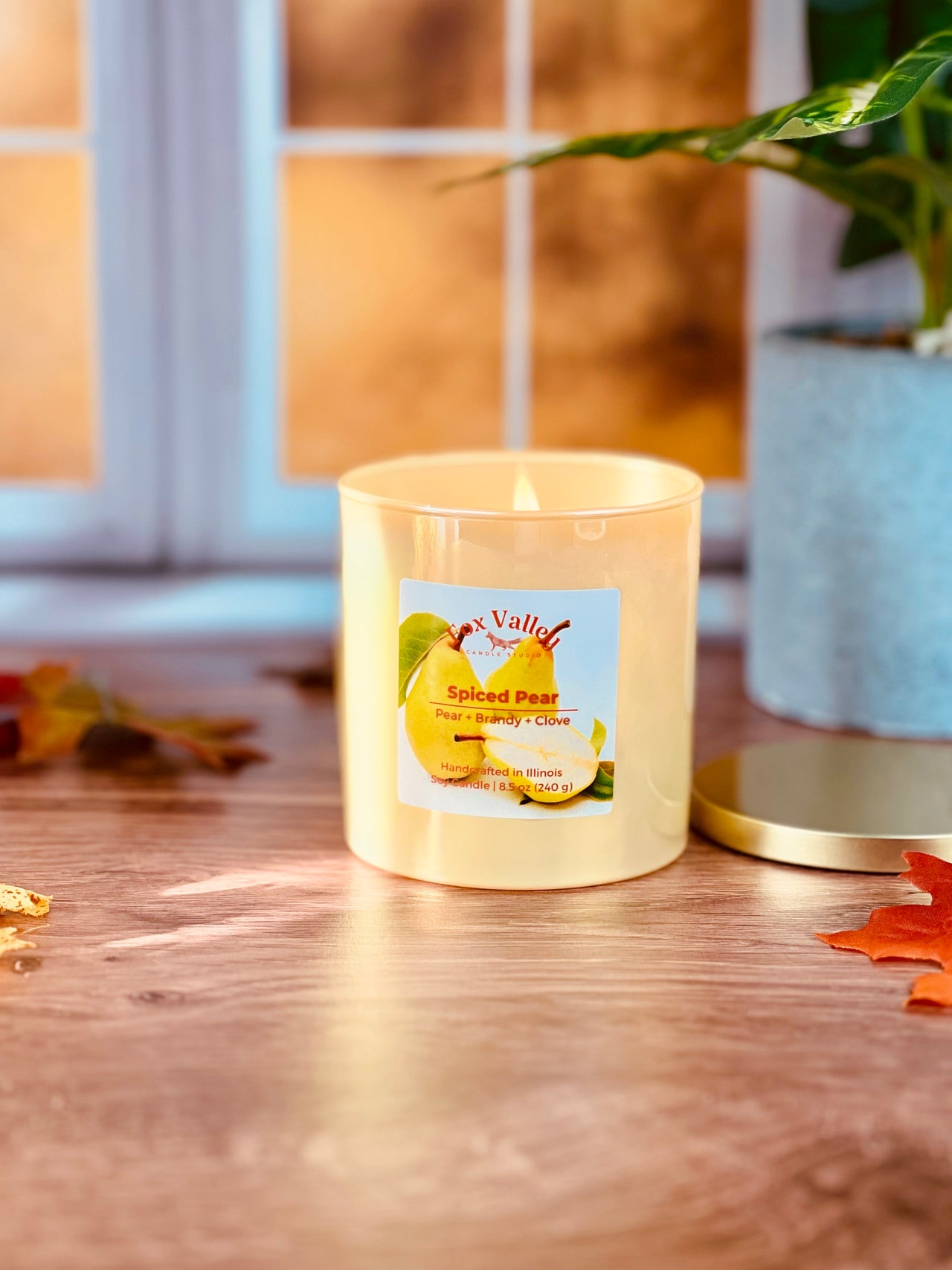 Spiced Pear (Pear • Brandy • Clove) 8.5 oz Candle